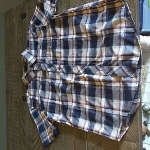 Men's short sleeve button down shirt